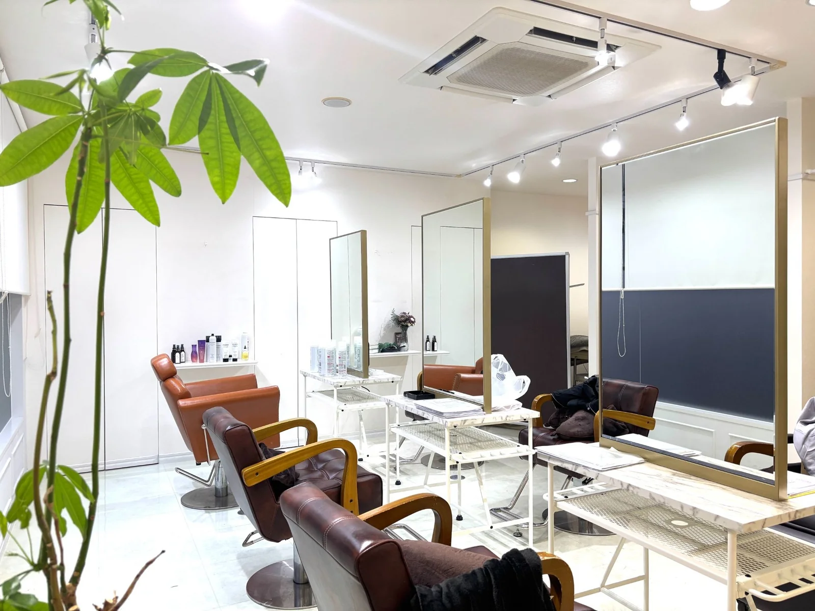 Laki hair designの店内