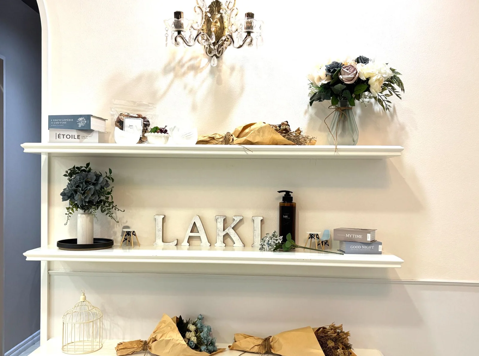 Laki hair designの店内設備
